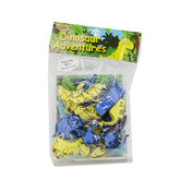 Dinosaur Adventures With Play Mat - 12 Blue & Yellow / Blue, Red & Green Dino